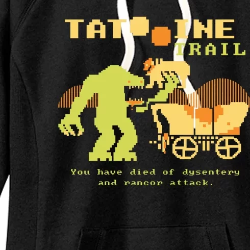 Tatoonie Trail Retro Gamer Women's Fleece Hoodie