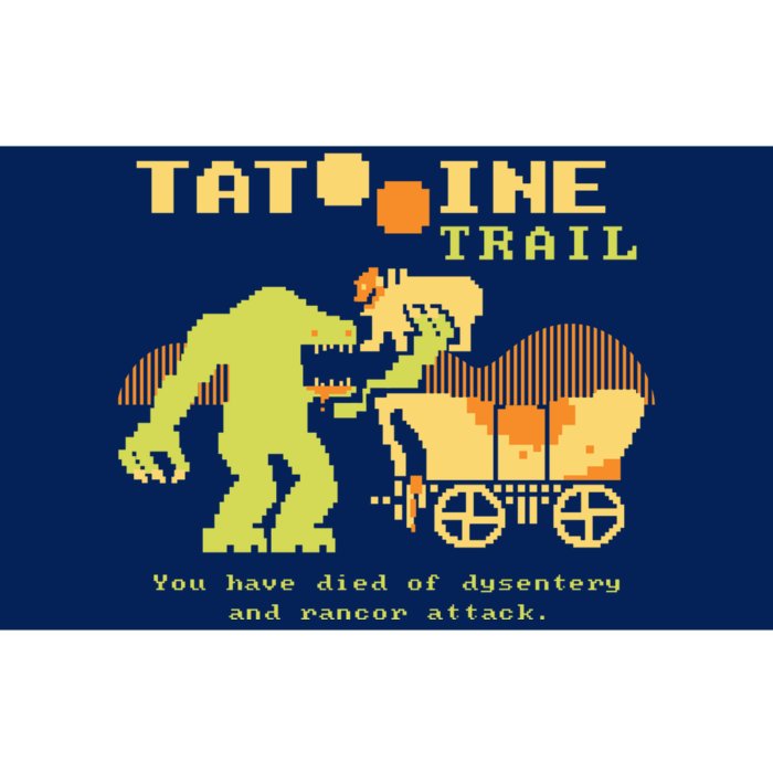 Tatoonie Trail Retro Gamer Bumper Sticker