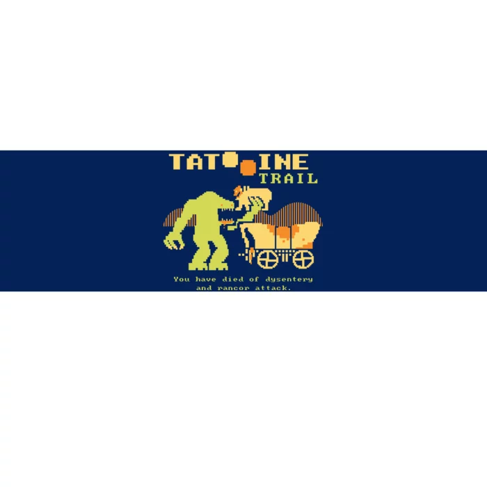 Tatoonie Trail Retro Gamer Bumper Sticker