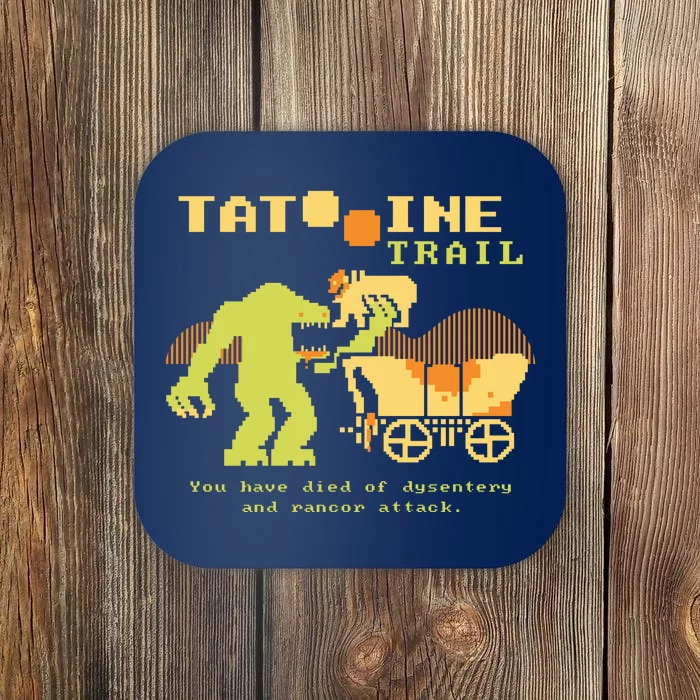 Tatoonie Trail Retro Gamer Coaster