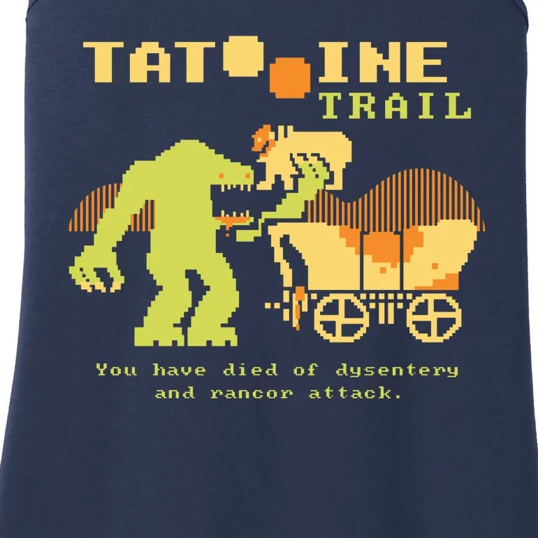 Tatoonie Trail Retro Gamer Ladies Essential Tank