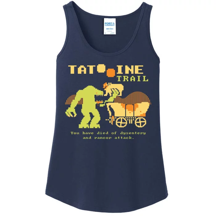 Tatoonie Trail Retro Gamer Ladies Essential Tank