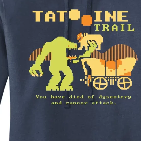 Tatoonie Trail Retro Gamer Women's Pullover Hoodie