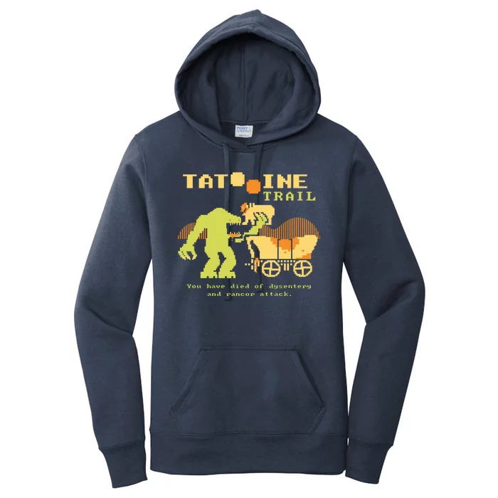 Tatoonie Trail Retro Gamer Women's Pullover Hoodie