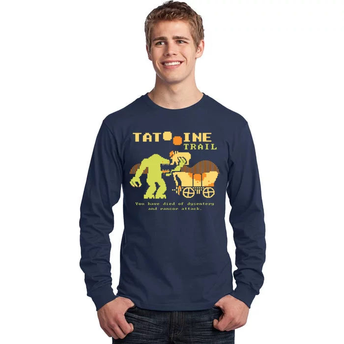 Tatoonie Trail Retro Gamer Tall Long Sleeve T-Shirt