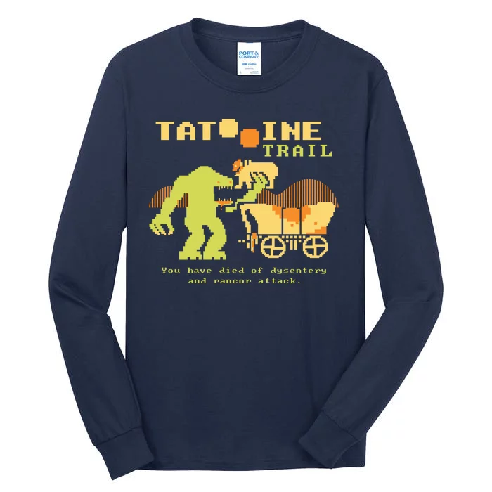 Tatoonie Trail Retro Gamer Tall Long Sleeve T-Shirt