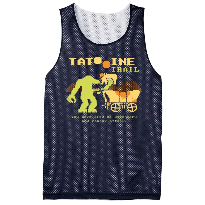 Tatoonie Trail Retro Gamer Mesh Reversible Basketball Jersey Tank