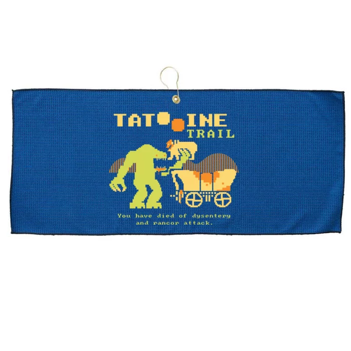 Tatoonie Trail Retro Gamer Large Microfiber Waffle Golf Towel