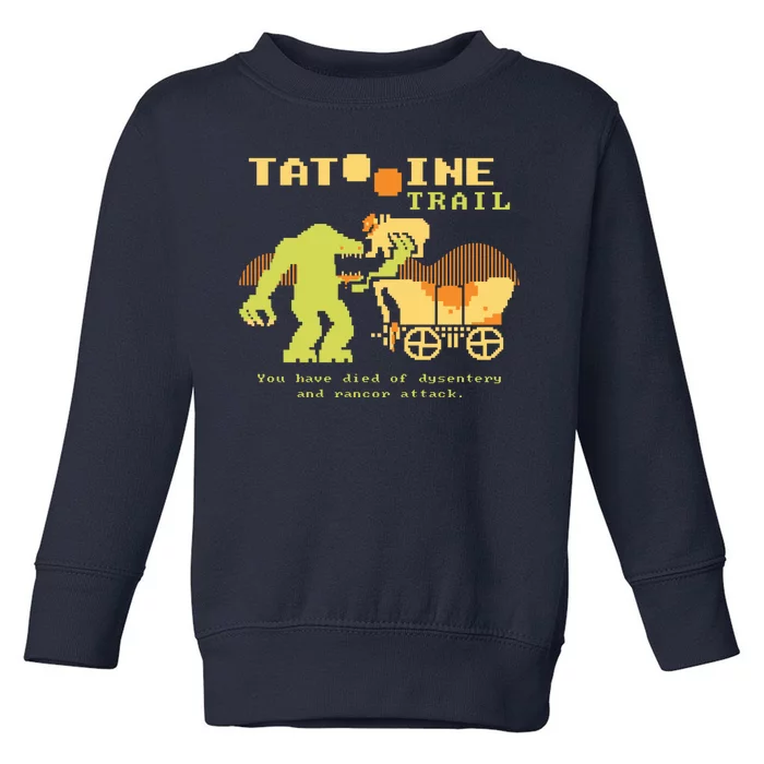 Tatoonie Trail Retro Gamer Toddler Sweatshirt