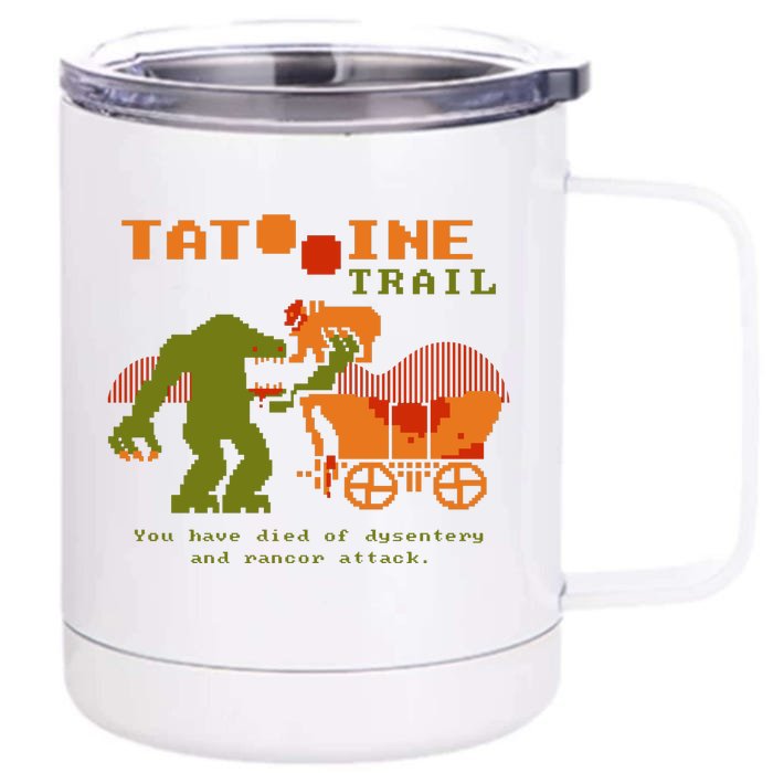 Tatoonie Trail Retro Gamer Front & Back 12oz Stainless Steel Tumbler Cup