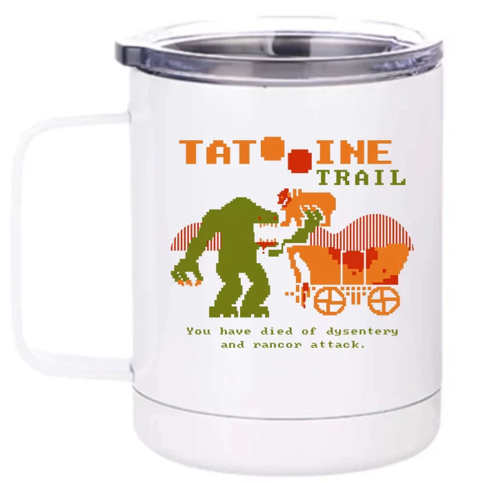 Tatoonie Trail Retro Gamer Front & Back 12oz Stainless Steel Tumbler Cup