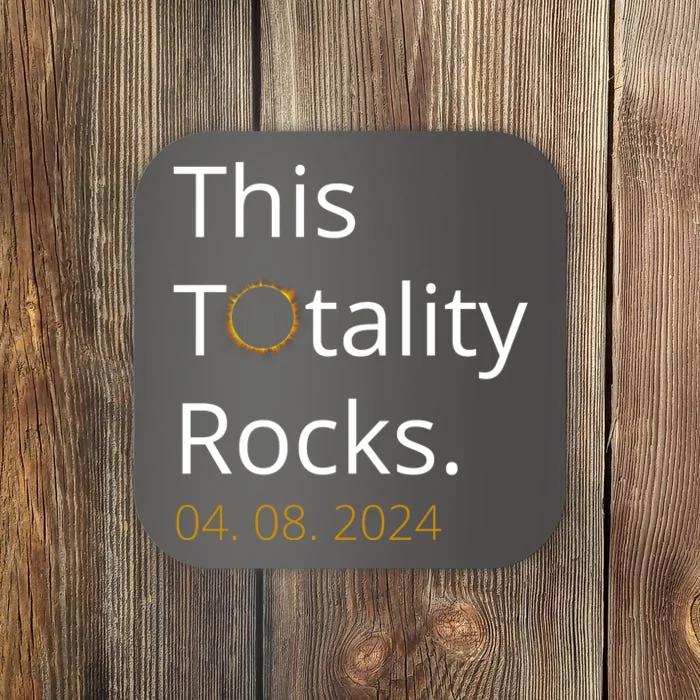 This Totality Rocks Solar Eclipse 2024 Coaster