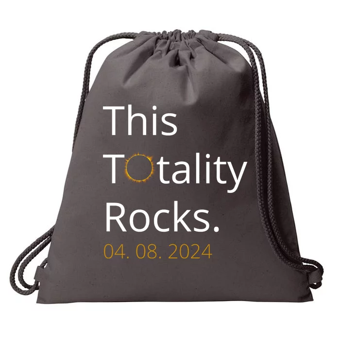 This Totality Rocks Solar Eclipse 2024 Drawstring Bag