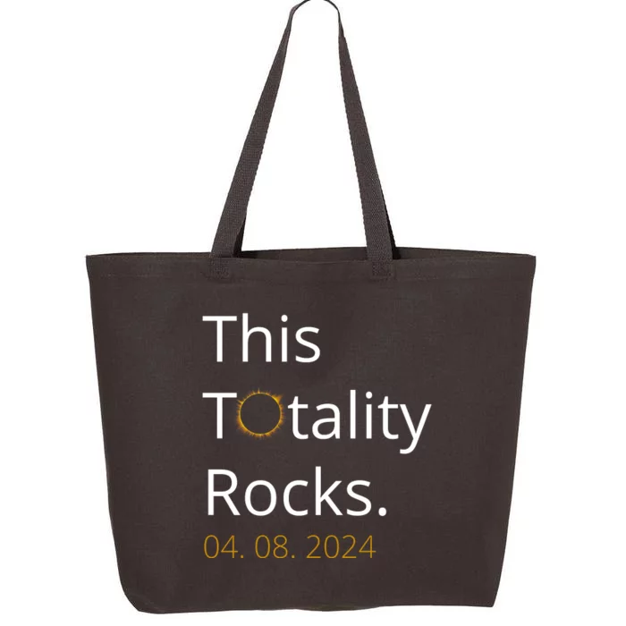 This Totality Rocks Solar Eclipse 2024 25L Jumbo Tote