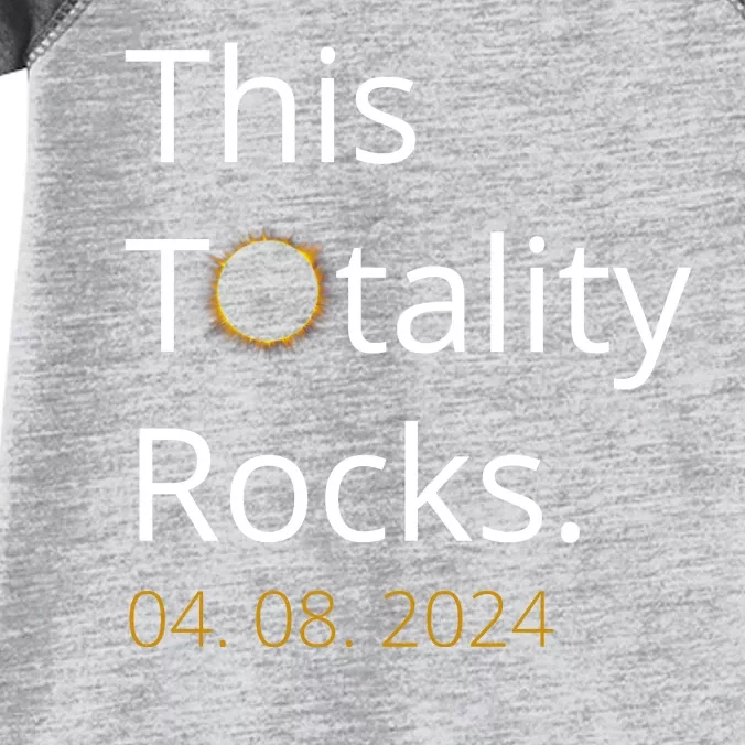 This Totality Rocks Solar Eclipse 2024 Infant Baby Jersey Bodysuit