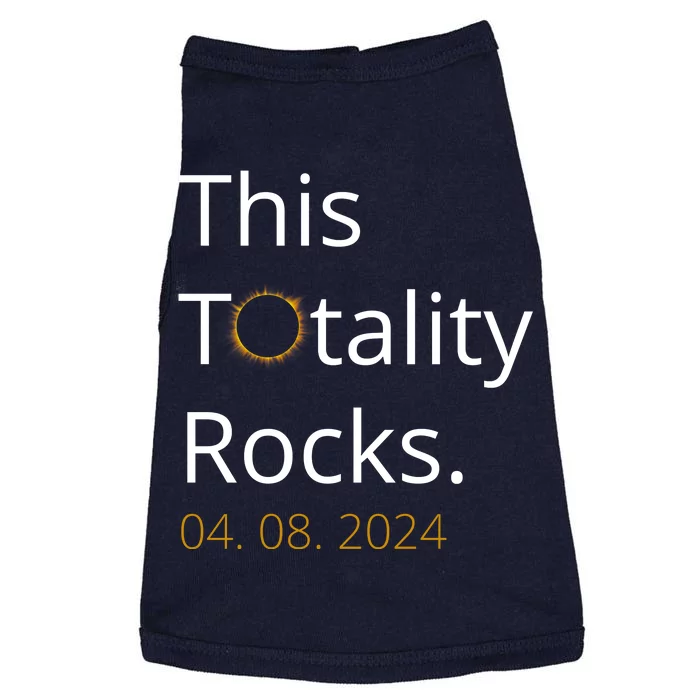 This Totality Rocks Solar Eclipse 2024 Doggie Tank