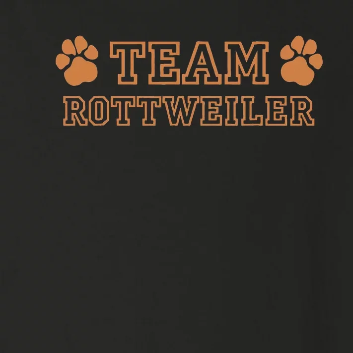 Tina Team Rottweiler Dog Breeds Toddler Long Sleeve Shirt