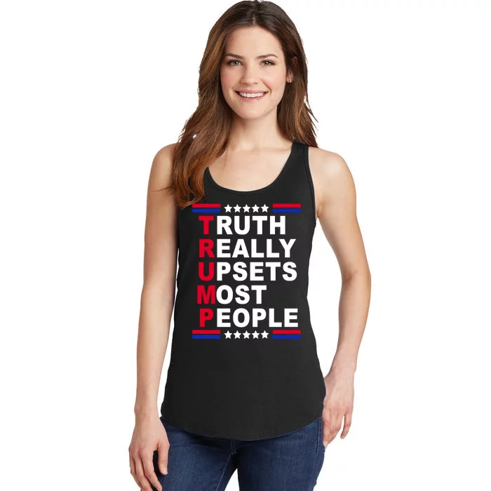 Trump Truth Really Upsets Most People Ladies Essential Tank