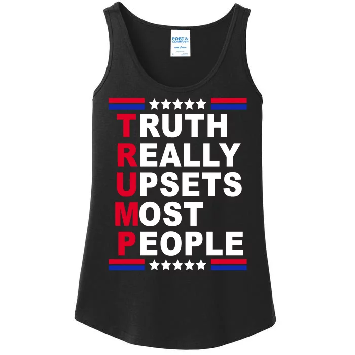 Trump Truth Really Upsets Most People Ladies Essential Tank