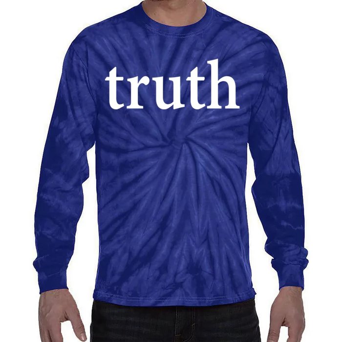 Truth Tie-Dye Long Sleeve Shirt