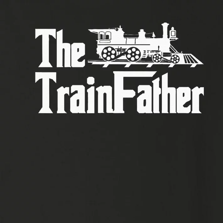 The Trainfather Railroad Model Train Collector Conductor Toddler Long Sleeve Shirt