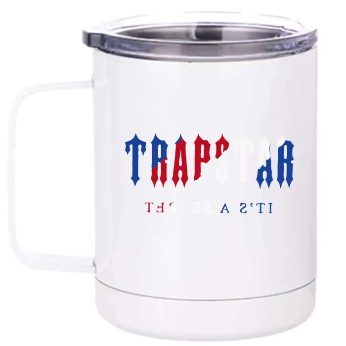 Trapstar Front & Back 12oz Stainless Steel Tumbler Cup