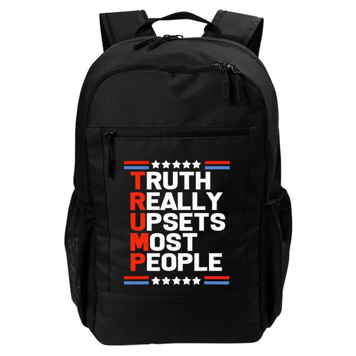 Trump Truth Really Upsets Most People Daily Commute Backpack