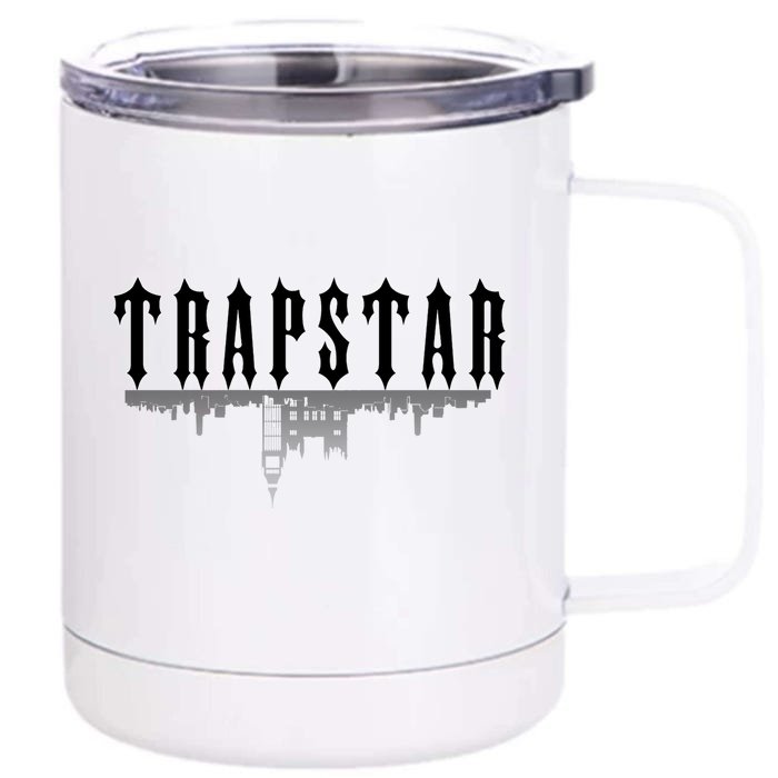 Trapstar Front & Back 12oz Stainless Steel Tumbler Cup