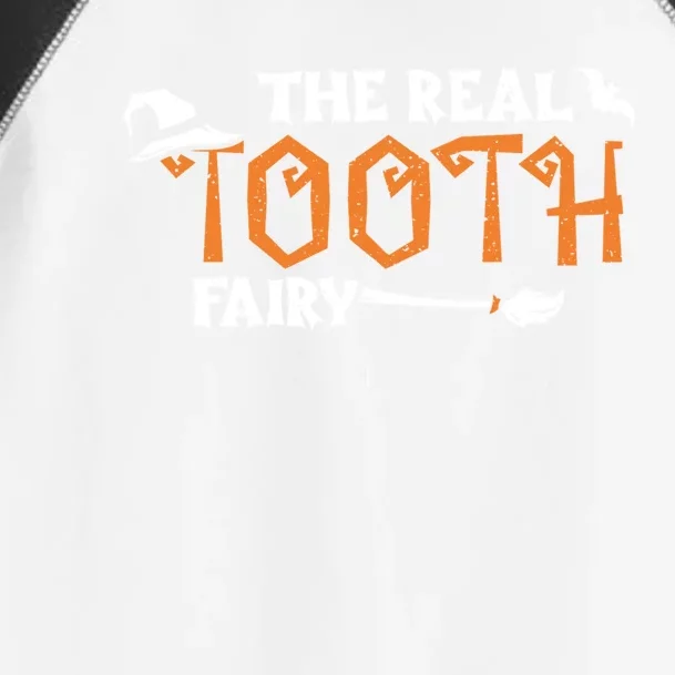 Tooth: The Real Tooth Fairy Halloween Sayings Cool Gift Toddler Fine Jersey T-Shirt