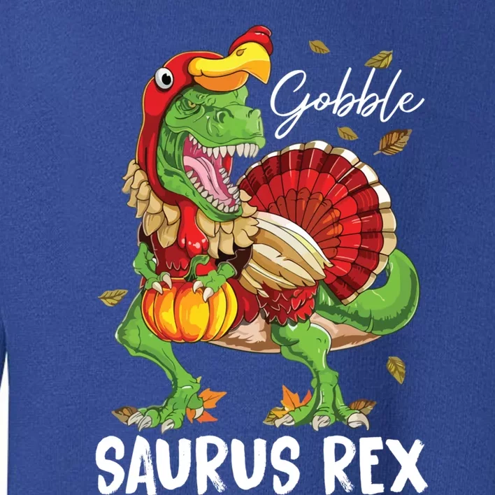 Thanksgiving T Rex Dinosaur Turkey Costume Boys Gift Toddler Sweatshirt