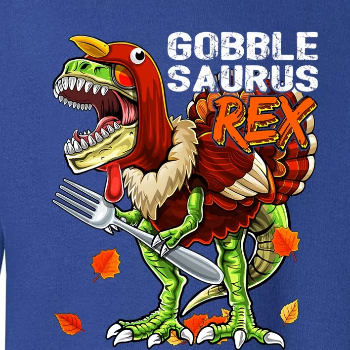 Thanksgiving T Rex Dinosaur Turkey Costume Gift Boys Gift Toddler Sweatshirt