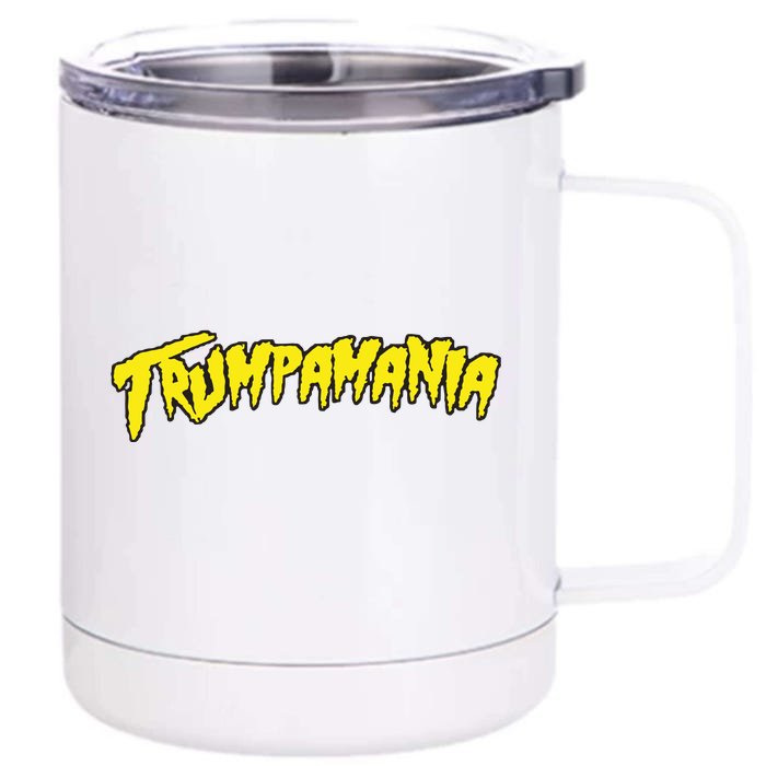 Trumpamania Front & Back 12oz Stainless Steel Tumbler Cup