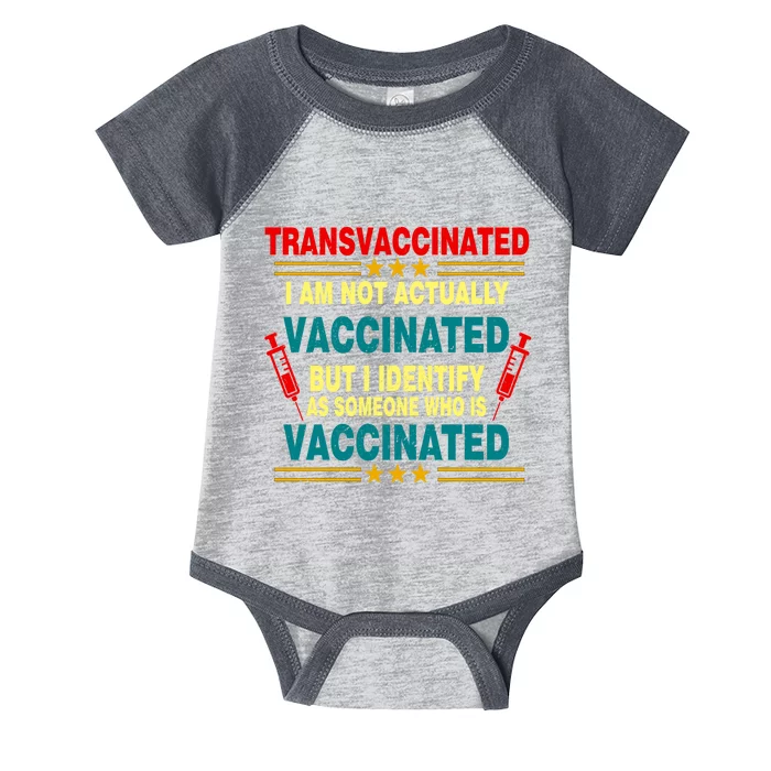 Transvaccinated Infant Baby Jersey Bodysuit