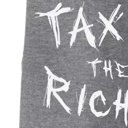 Tax The Rich AOC Quote Doggie 3-End Fleece Hoodie