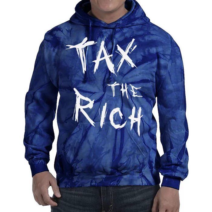 Tax The Rich AOC Quote Tie Dye Hoodie