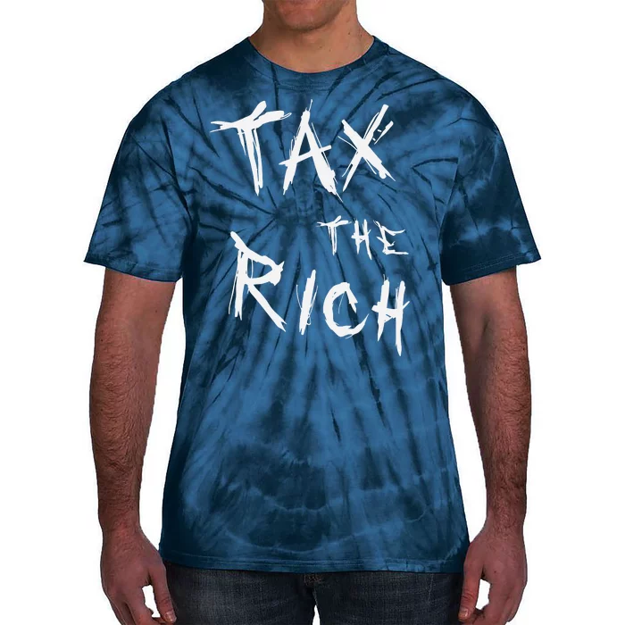 Tax The Rich AOC Quote Tie-Dye T-Shirt