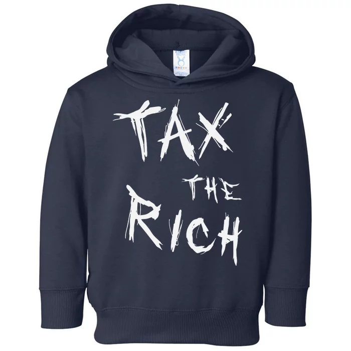 Tax The Rich AOC Quote Toddler Hoodie