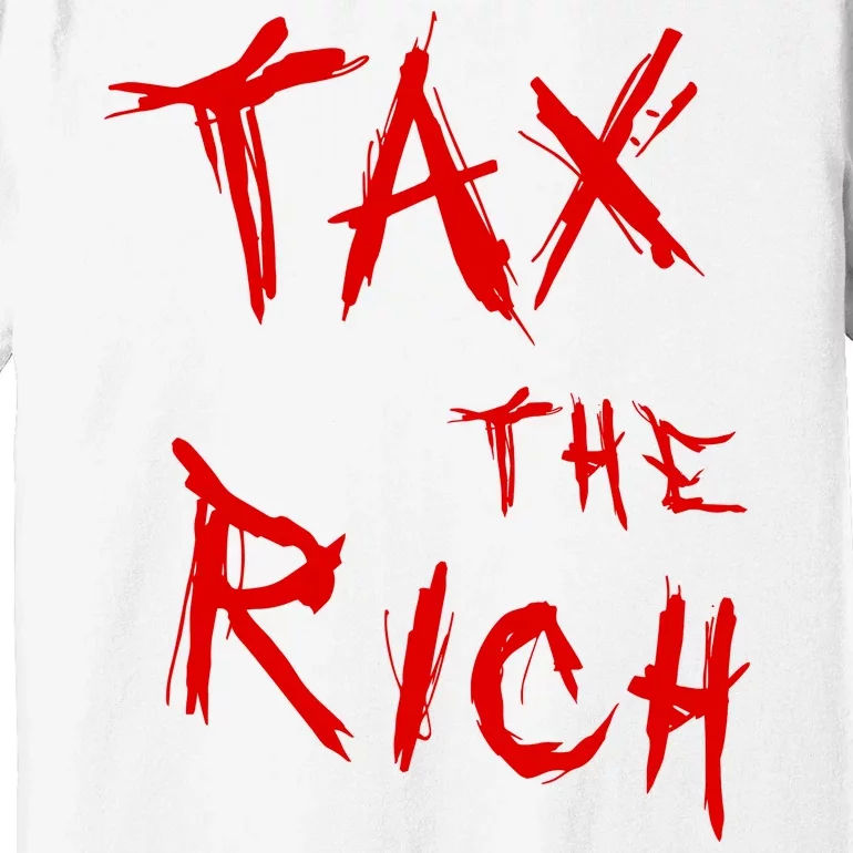 Tax The Rich AOC Quote Premium T-Shirt