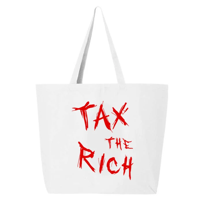 Tax The Rich AOC Quote 25L Jumbo Tote