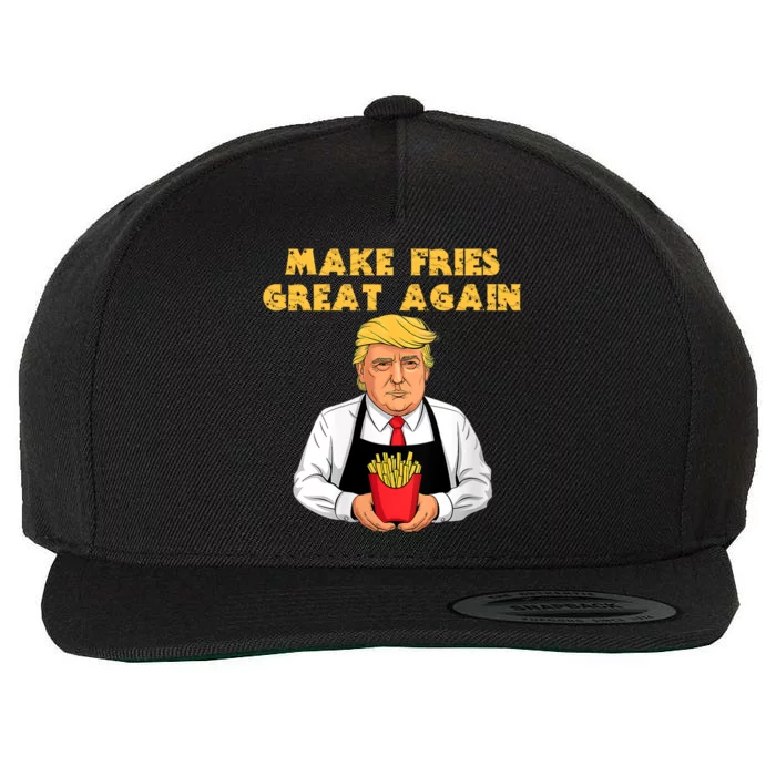 Trump Wool Snapback Cap