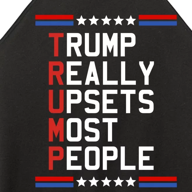 Trump Truth Really Upset Most People Trump 2024 Women’s Perfect Tri Rocker Tank