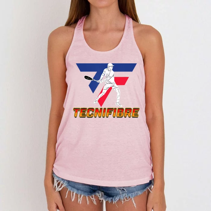 Tecnifibre Tenis Retro Vintage Women's Knotted Racerback Tank