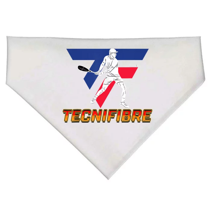 Tecnifibre Tenis Retro Vintage USA-Made Doggie Bandana