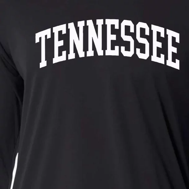 Tennessee Tn Retro Throwback Classic Design Cooling Performance Long Sleeve Crew