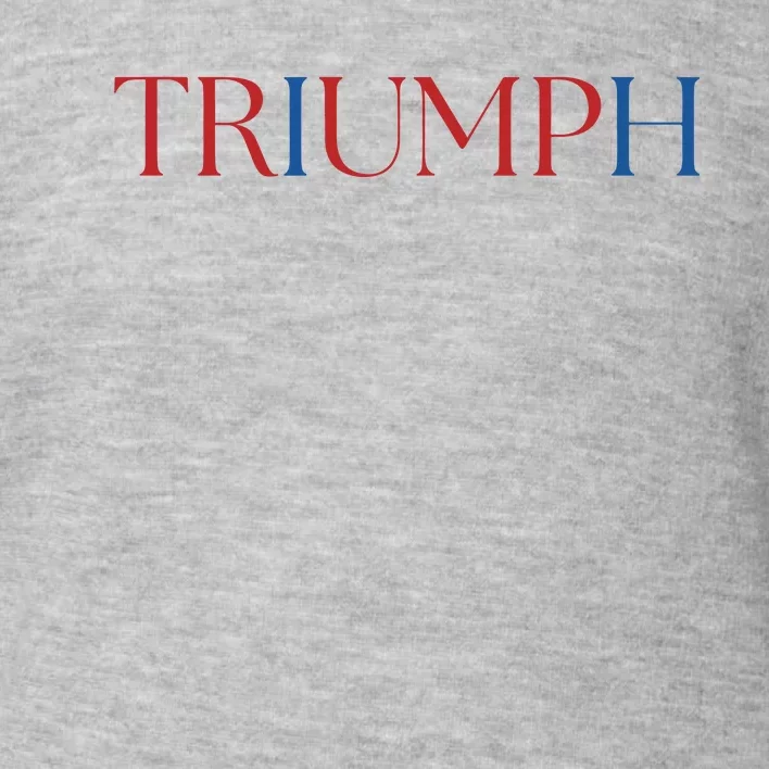 Triumph Trump Republican Trump Toddler Sweatshirt