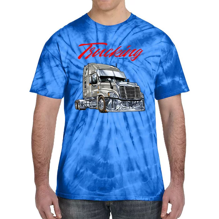 Trucking Tie-Dye T-Shirt