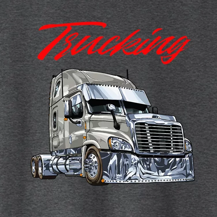 Trucking Women's Crop Top Tee