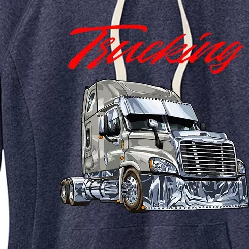 Trucking Women's Fleece Hoodie