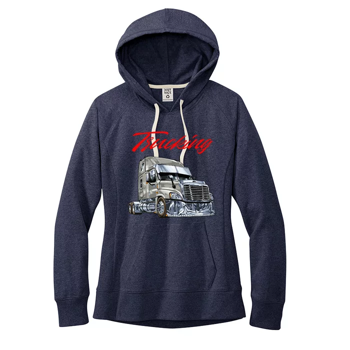 Trucking Women's Fleece Hoodie