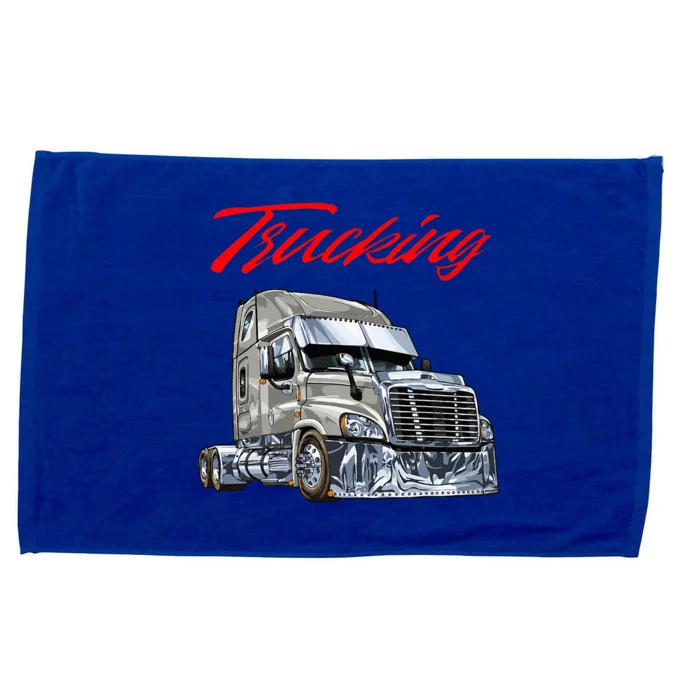 Trucking Microfiber Hand Towel